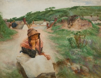 Il passato, 1892 da Walter Langley